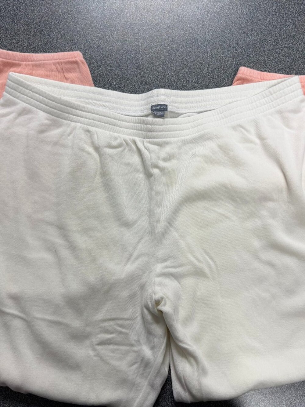 aerie White to Pink Ombre Joggers